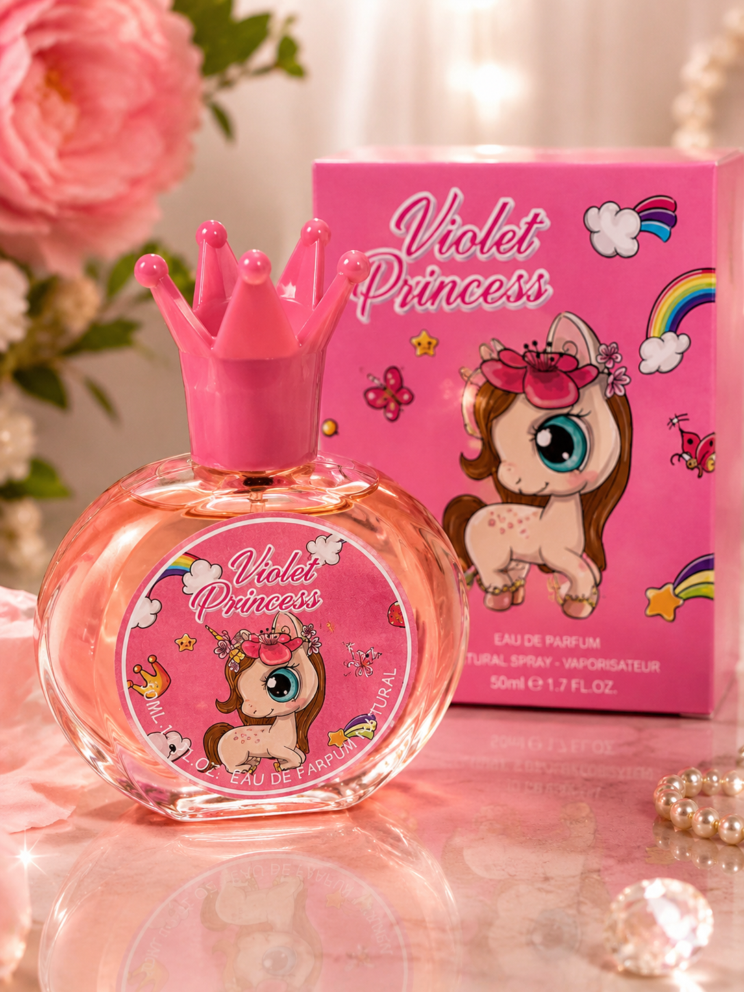 Violet Princess Kids Eau de Parfum – 50ml | Sweet & Playful Fragrance for Girls