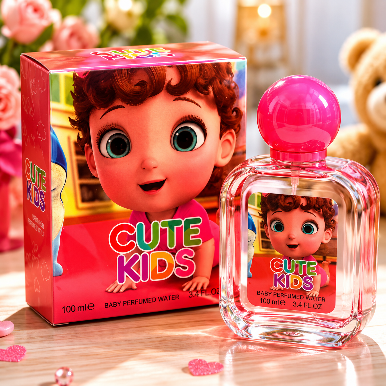Cute Kids Baby Perfumed Water - 100ml
